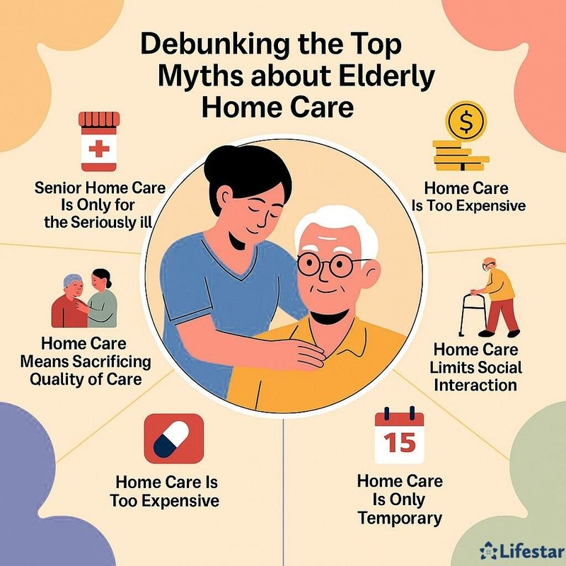 Debunking the Top Myths about Elderly Home Care